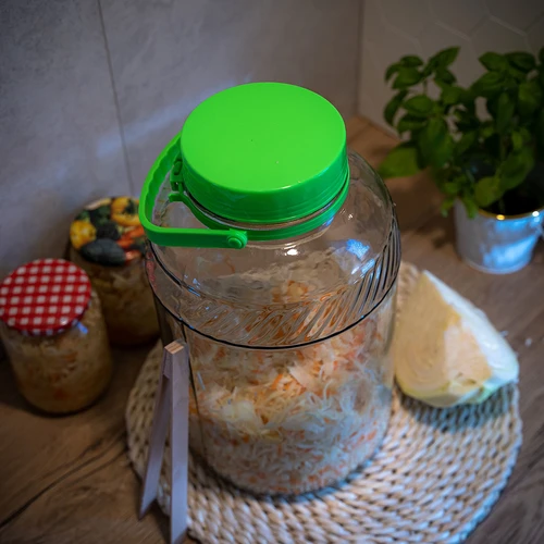 Üveg befőttesüveg 8 L, fogóval - 7