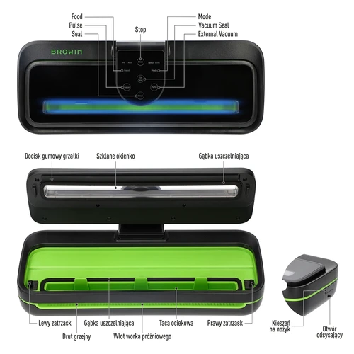 Vákuumcsomagoló – Prémium LED - 8