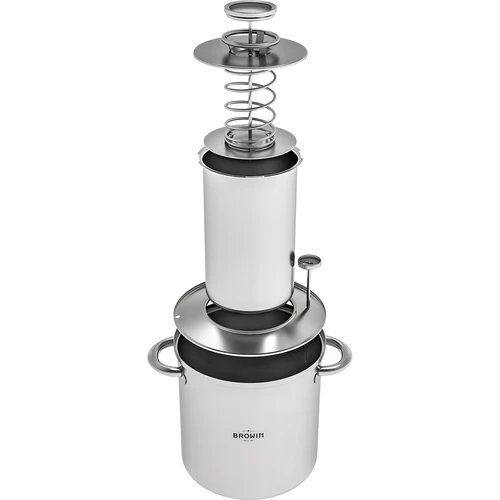 Vízköpenyes készlet – 1,5 kg-os sonkafőző + fazék - 2