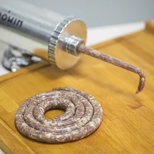 Vízszintes kolbásztöltő 2,5 kg, szilikon dugattyúval - 14