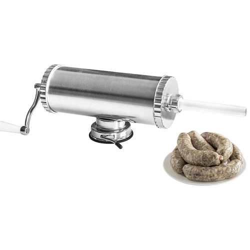 Vízszintes kolbásztöltő 2,5 kg, szilikon dugattyúval - 5