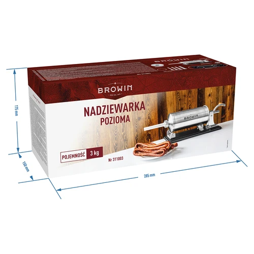 Vízszintes kolbásztöltő 3 kg - 12