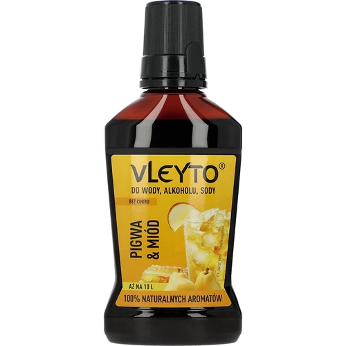 VLEYTO Birsalma & Méz – ízesítő esszencia természetes aromákkal, 250 ml
