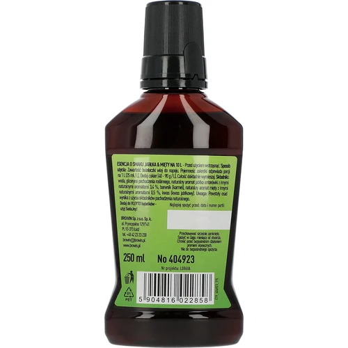 VLEYTO Menta & Alma – természetes aromákkal készült ízesítő esszencia, 250 ml - 2
