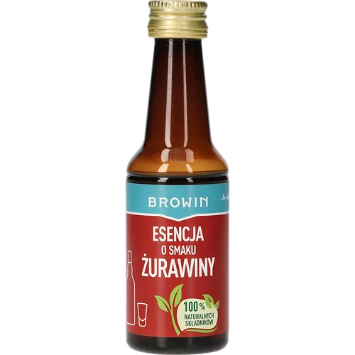 Vörösáfonya ízű esszencia 4 literhez – 40 ml - 2