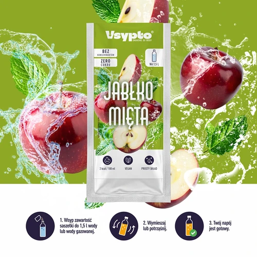 VSYPTO Alma–menta ízű, 9 g - 6