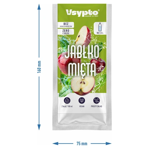 VSYPTO Alma–menta ízű, 9 g - 4