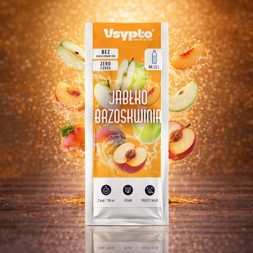 Vsypto alma-őszibarack ízű, 9g - 5
