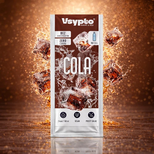 VSYPTO cola ízű - vízhez való ízesítőpor, 9 g - 5