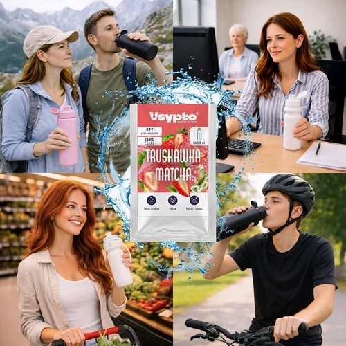 VSYPTO eper–matcha íz, 3 g - 8