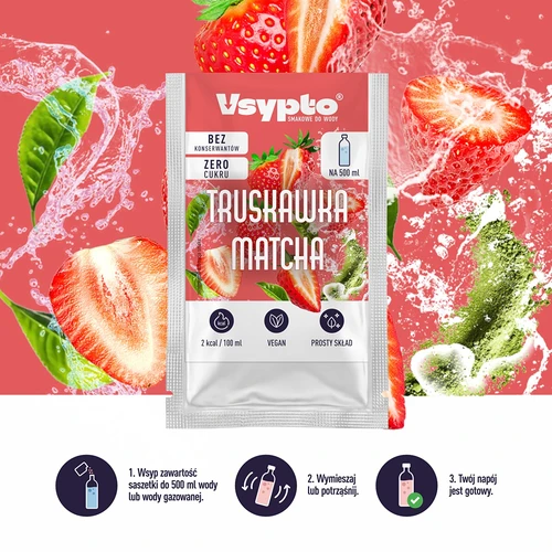 VSYPTO eper–matcha íz, 3 g - 6