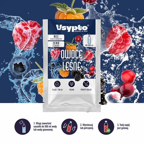 VSYPTO erdei gyümölcs ízesítésű, 3 g - 6