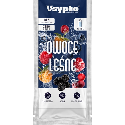 VSYPTO erdei gyümölcs ízű, 9 g - 2