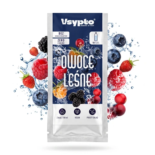 VSYPTO erdei gyümölcs ízű, 9 g