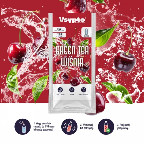 VSYPTO Green Tea Meggy ízű, 9 g - 6
