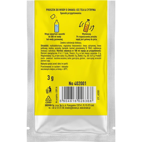 Vsypto Ice Tea Citrom - csomag 15x3g - 6