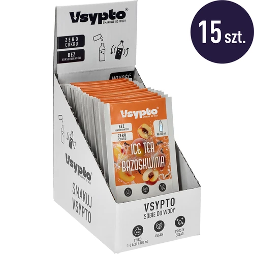 VSYPTO Ice Tea Őszibarack íz, 3 g - 10