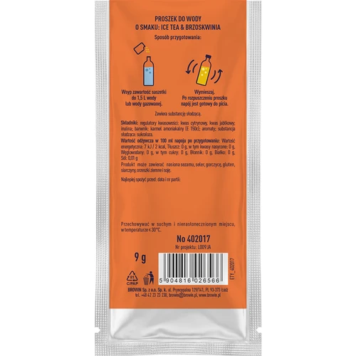 VSYPTO Ice Tea őszibarack ízű, 9 g - 3