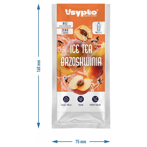 VSYPTO Ice Tea őszibarack ízű, 9 g - 4