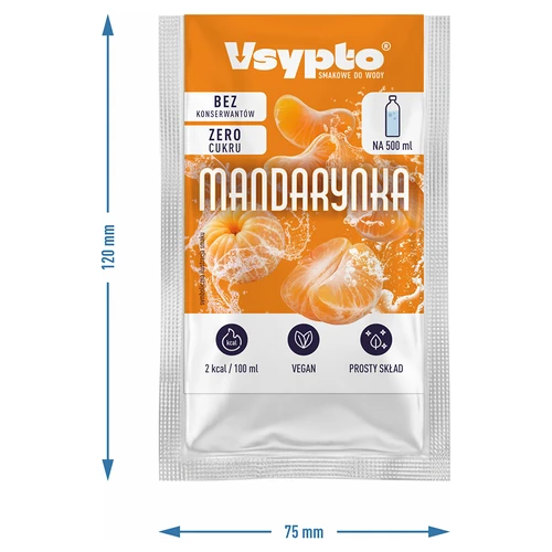 VSYPTO mandarin ízű, 3 g - 4