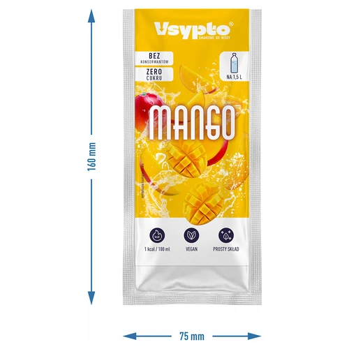 VSYPTO mangó ízű, 9g - 4