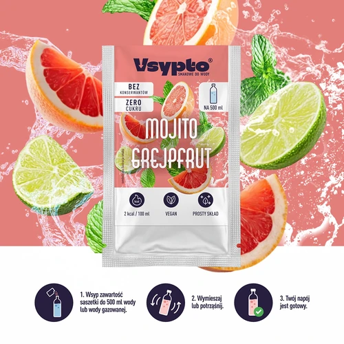 VSYPTO Mojito Grapefruit ízű, 3 g - 6