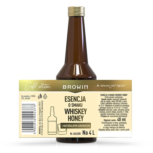 Whiskey Honey ízű esszencia 4 l-hez - 40 ml - 7