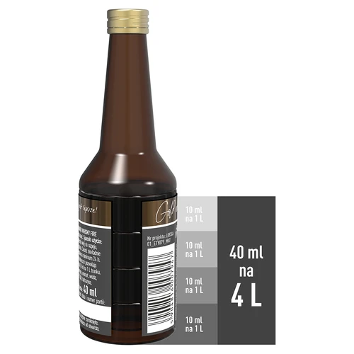 Whisky Fire ízű esszencia 4 L-hez, 40 ml - 5