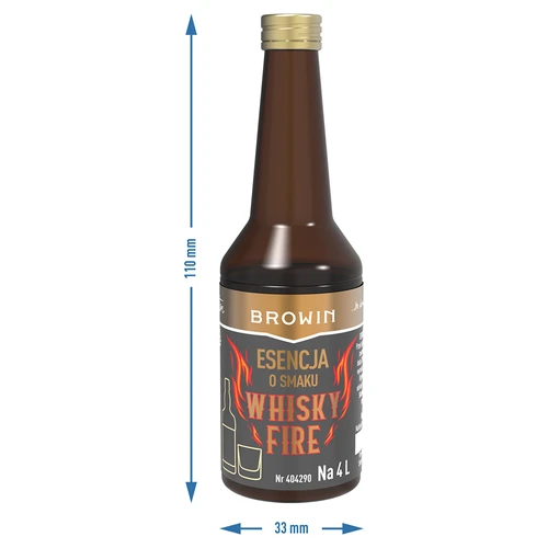 Whisky Fire ízű esszencia 4 L-hez, 40 ml - 7
