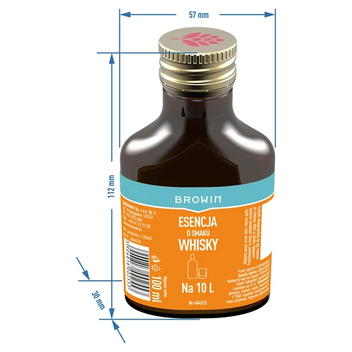 Whisky ízű esszencia 10 L-hez - 100 ml - 5