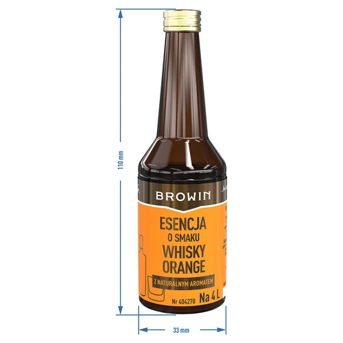 Whisky Orange ízű esszencia 4 L-hez - 40 ml - 8