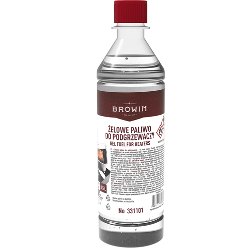 Zselés tüzelőanyag füstölő melegítőkhöz 0,5 L